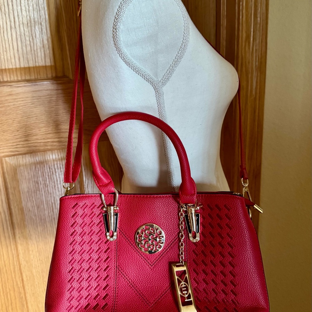 Elegant Red Handbag
